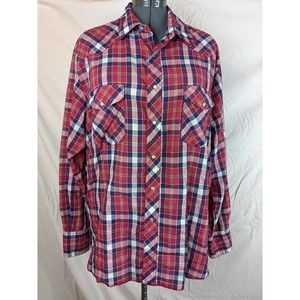 Wrangler Men's Western Shirt Size XL
